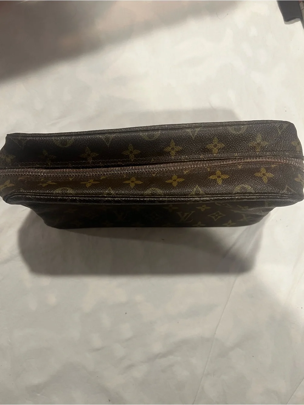 Louis Vuitton Monogram Trousse Toiletry 28 Cosmetic Pouch in Brown